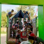 Koper CJH Sumenep Diberangkatkan ke Asrama Haji Surabaya