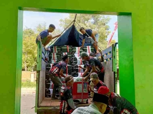 Koper CJH Sumenep Diberangkatkan ke Asrama Haji Surabaya
