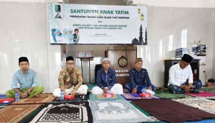 Berkah Muharram, KAHMI Guluk-Guluk Gelar Santunan Anak Yatim