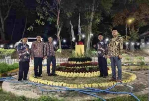 Kadis DPMD Sambangi Taman Keris di Desa Pakamban Laok: Ngaku Takjub dan Apresiasi