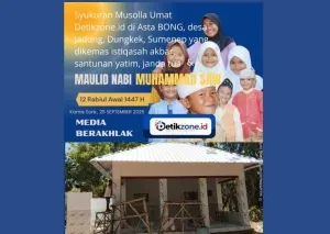 Detikzone Bakal Gelar Serangkaian Kegiatan untuk Peresmian Musola Umat di Desa Jadung