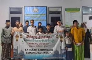 Wujud Kepedulian Sosial, LensaMadura.com Bersama Yayasan Tarmoedji Condro Sudarmo Berbagi dengan Anak Yatim