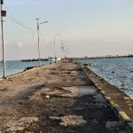 Potret Jalan Pelabuhan Masalembu yang jadi kewenangan Pemprov Jatim yang dibiarkan rusak parah bertahun-tahun