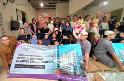 Swiss-Belinn Manyar Hadirkan Kebahagiaan Ramadan bagi Anak Berkebutuhan Khusus