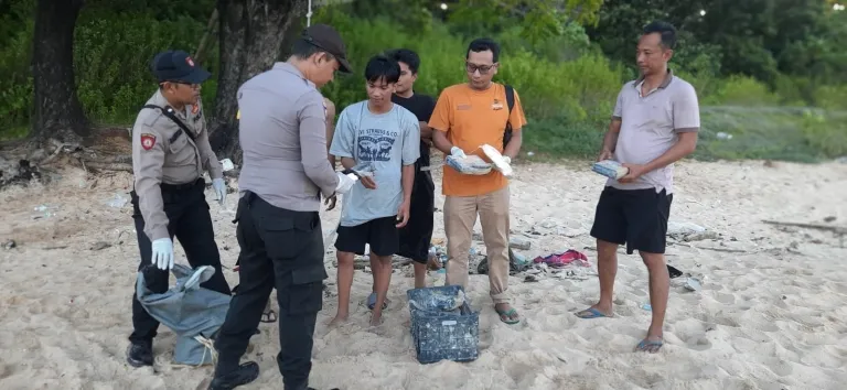 Narkotika Seberat 27,83 Kg Ditemukan di Pesisir Giligenting, Polres Sumenep Lakukan Penyelidikan Intensif