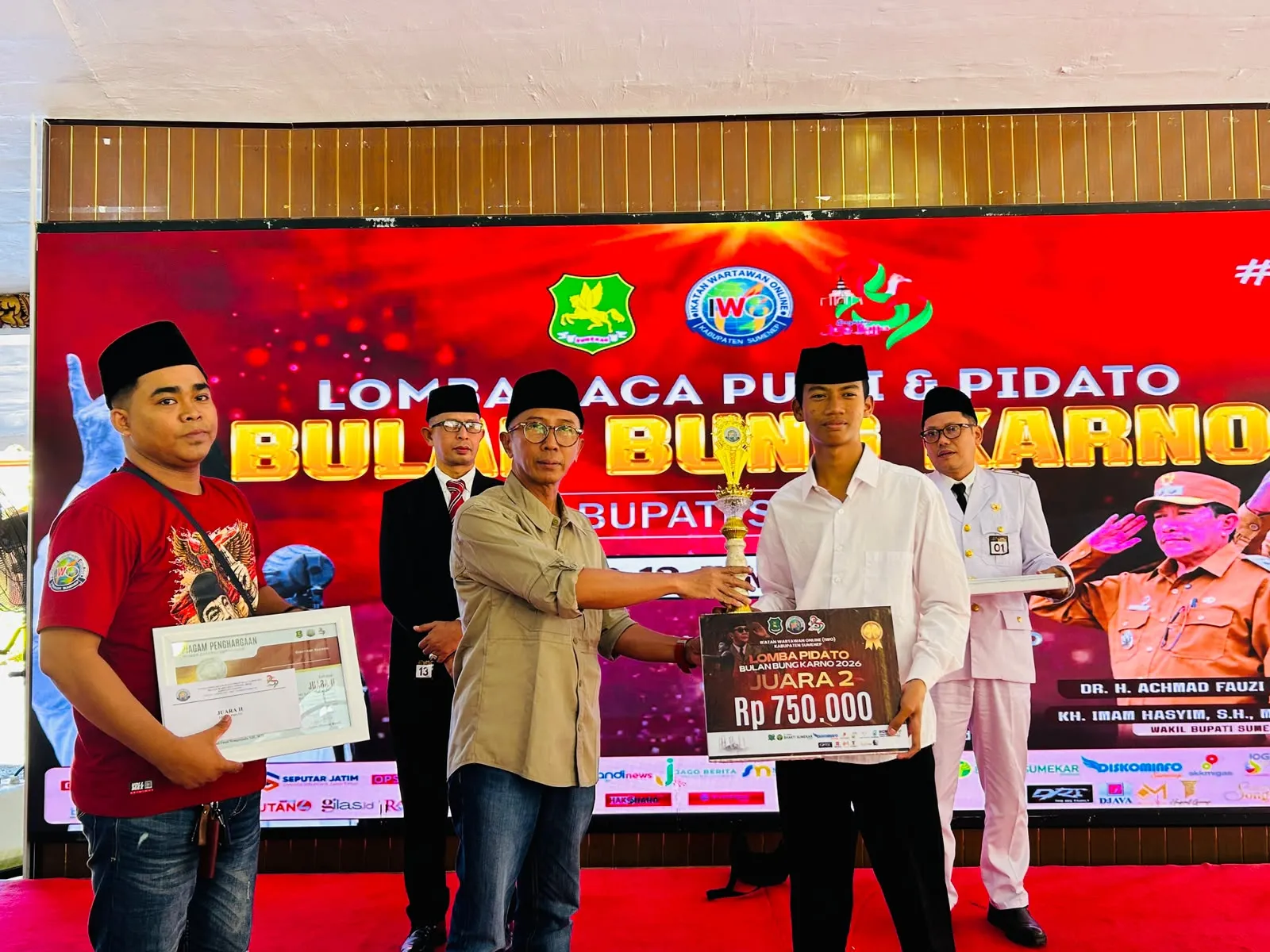 IWO Sumenep Kembali Sukses Gelar Lomba Pidato Gaya Bung Karno Piala Bupati 2026
