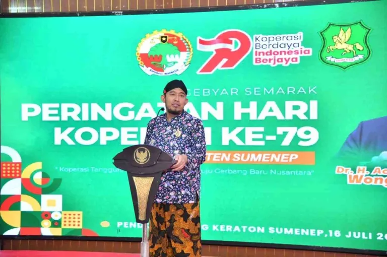 Harkopnas Ke-79, Bupati Fauzi Tegaskan Koperasi Sebagai Penggerak Perekonomian Masyarakat