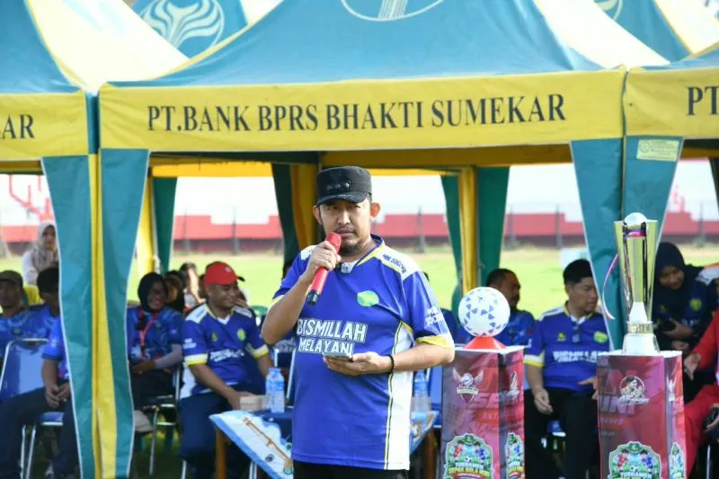 Bupati Sumenep Resmi Membuka Turnamen Mini Soccer U-13
