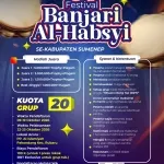 Ikuti dan Meriakan, Festival Banjari Al-Habsyi Sumenep 2026 Perebutkan Piala DRT The Big Family